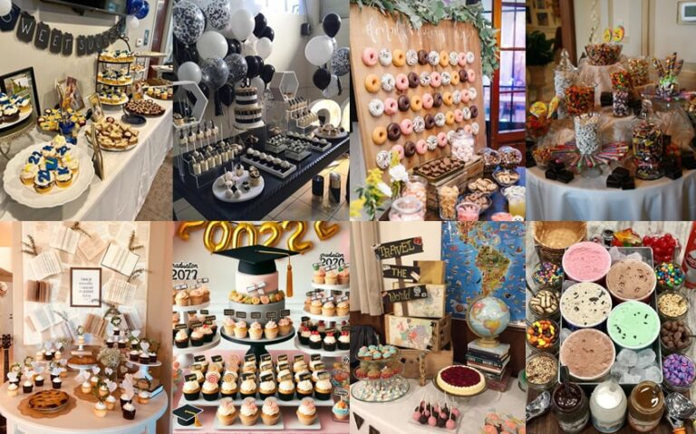 dessert table ideas for graduation party